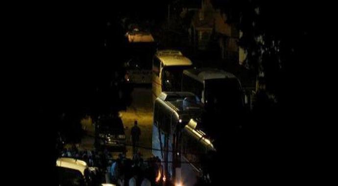 Reyhanlı'da gece patlama sesiyle bölündü