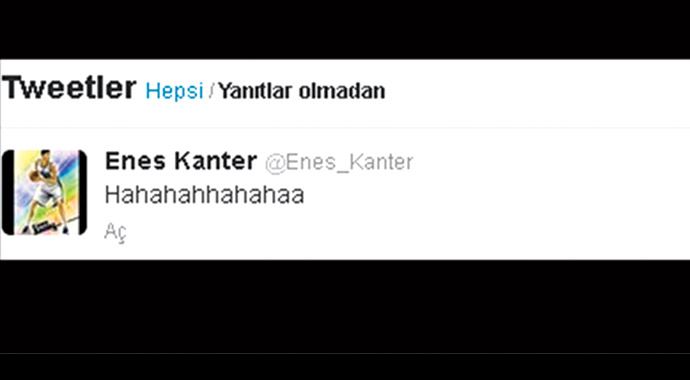 Enes Kanter'den şoke eden tweetine, adaşı bakın nasıl cevap verdi