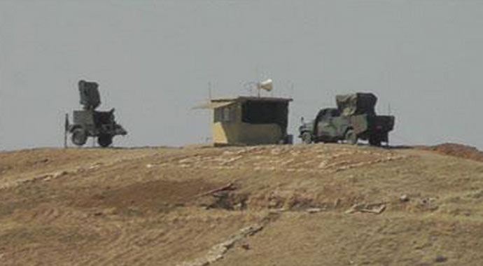 Türkiye Suriye sınırına radar sistemi yerleştirildi Türkiye Suriye sınırına radar sistemi yerleştirildi
