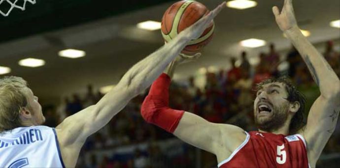 Avrupa Basketbol Şampiyonası - Finlandiya 86-83 Rusya Avrupa Basketbol Şampiyonası - Finlandiya 86-83 Rusya