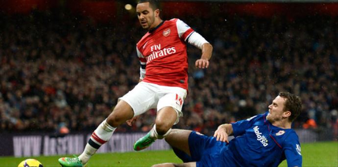 Arsenal, Cardiff&#039;in kilidini 88&#039;de açtı