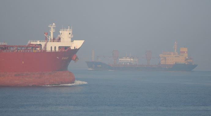 Sis Çanakkale Boğazını kapattı Sis Çanakkale Boğazını kapattı