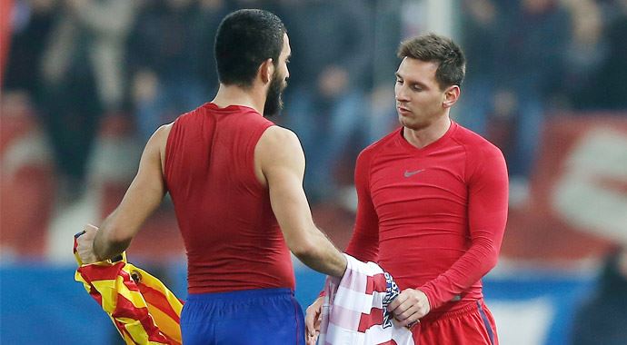Messi değil Arda Turan manşetlerde!