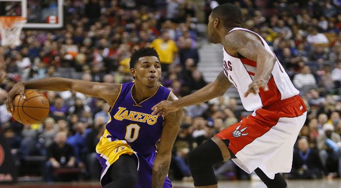 Lakers, deplasmanda Toronto Raptors'u devirdi Lakers, deplasmanda Toronto Raptors'u devirdi