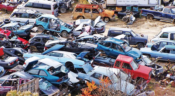 Hurda araçlar ekonomiye 58 milyon TL katkı sağladı