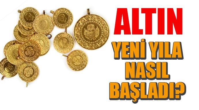 Altın yeni yıla yükselişle başladı