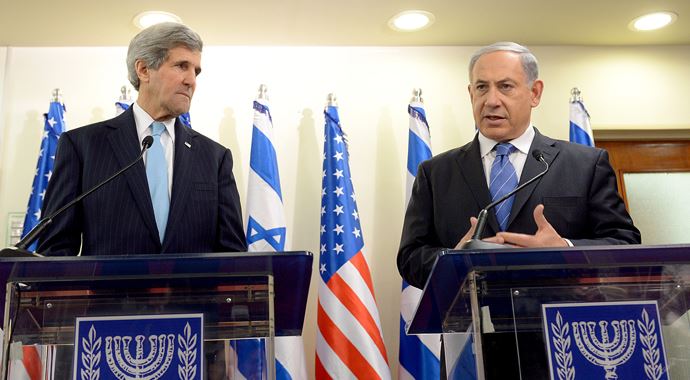 Kerry, İsrail-Filistin barışı için Kudüs'te