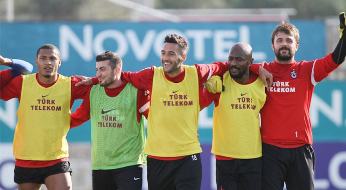 Trabzonspor, Beşiktaş derbisine kitlendi Trabzonspor, Beşiktaş derbisine kitlendi