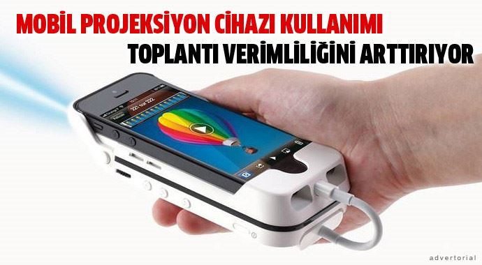 Mobil projeksiyon kullanımı toplantı verimliliğini arttırıyor! Mobil projeksiyon kullanımı toplantı verimliliğini arttırıyor!