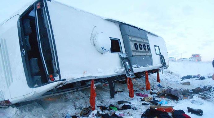 Kayseri'deki kazayla ilgili şok iddiaya Bakan'dan cevap Kayseri'deki kazayla ilgili şok iddiaya Bakan'dan cevap