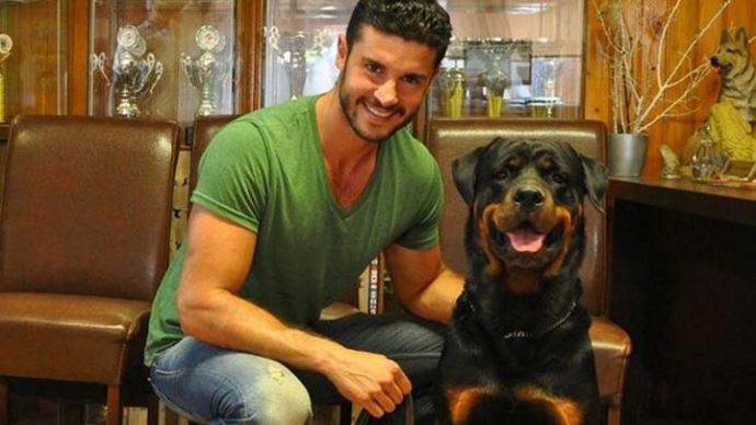 Berk Oktay'ın köpeği başına bela oldu