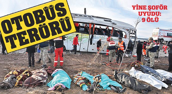 Otobüs terörü: 1 ayda 38 yolcu can verdi