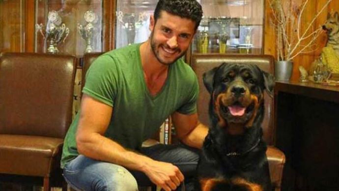 Berk Oktay köpeği Cash ile ayrıldı