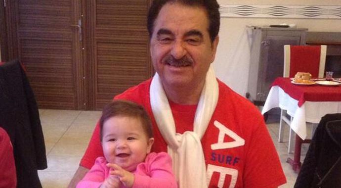 İbrahim Tatlıses kızı Elif Ada&#039;yı haftada bir kez görüyor