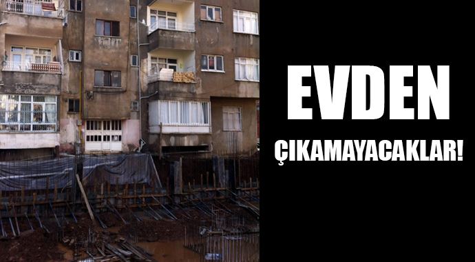 Önüne bina yapılınca apartman girişi kapandı Önüne bina yapılınca apartman girişi kapandı