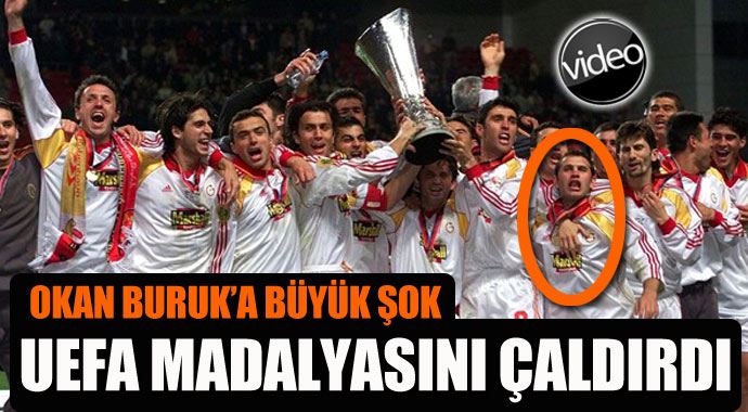 Okan Buruk'a büyük şok, UEFA madalyasını çaldırdı Okan Buruk'a büyük şok, UEFA madalyasını çaldırdı