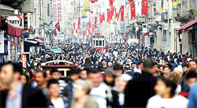 Nüfus 76 milyonu aştı, 20 il 1 milyon sınırını geçti Nüfus 76 milyonu aştı, 20 il 1 milyon sınırını geçti