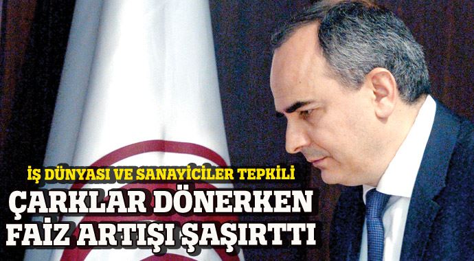 İş dünyası faizdeki artışı sevmedi İş dünyası faizdeki artışı sevmedi