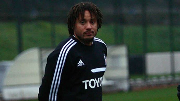 Jermaine Jones Beşiktaş antrenmanında Jermaine Jones Beşiktaş antrenmanında