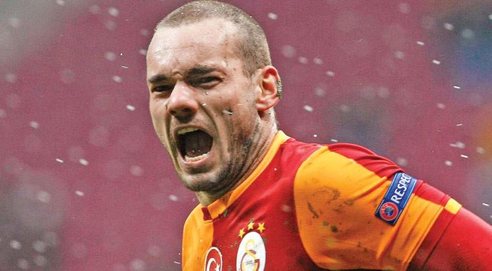 Sneijder'den Terim'e gönderme! Kalitemi Mancini ortaya çıkardı