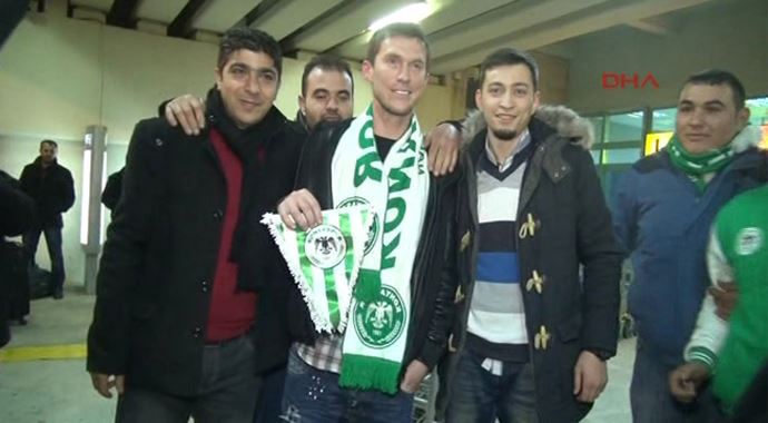 Dünya yıldızı Alexander Hleb Konya'da Dünya yıldızı Alexander Hleb Konya'da