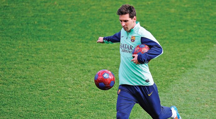 Messi özlemi sona eriyor Messi özlemi sona eriyor