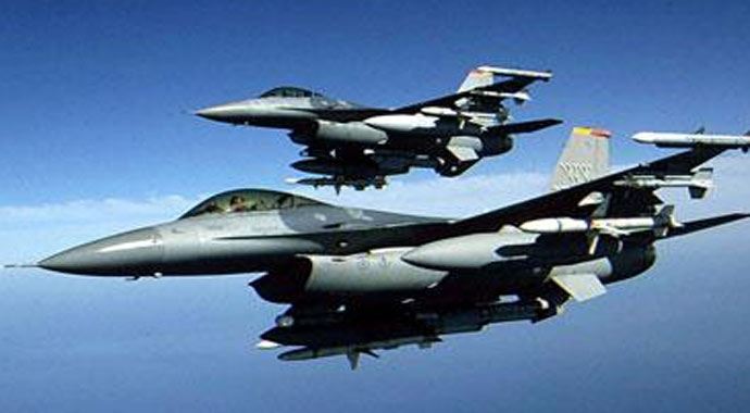 F-16&#039;lar Suriye sınırına gönderildi