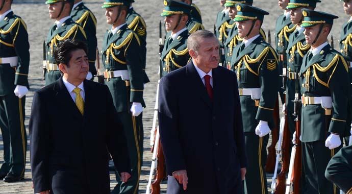 Başbakan Erdoğan, Japonya Başbakanı ile görüştü Başbakan Erdoğan, Japonya Başbakanı ile görüştü