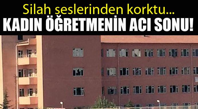 Siirt'te çatışmalardan korkan kadın öğretmen intihar etti Siirt'te çatışmalardan korkan kadın öğretmen intihar etti