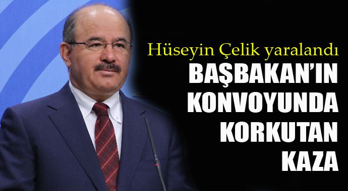 Hüseyin Çelik trafik kazası geçirdi Hüseyin Çelik trafik kazası geçirdi