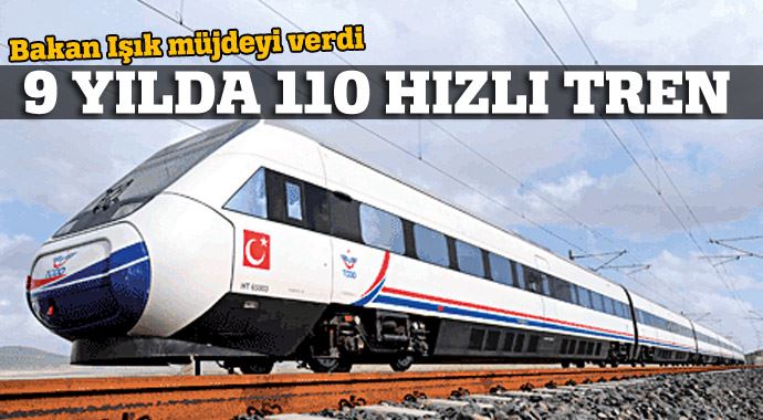 Bakan Işık müjdeyi verdi! 2023 yılına kadar hızlı tren