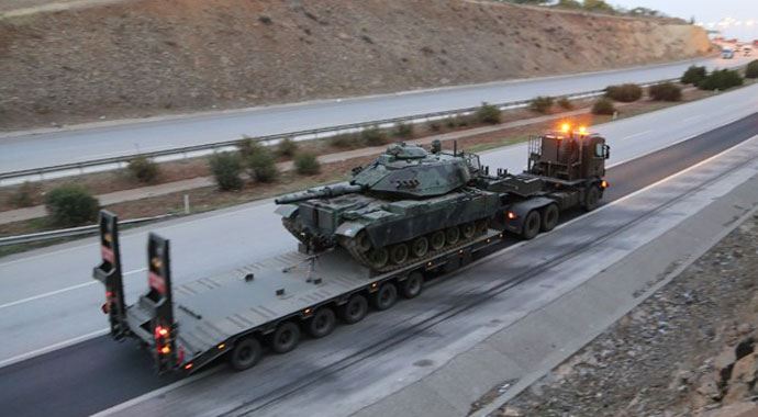Suriye sınırında IŞİD alarmı!