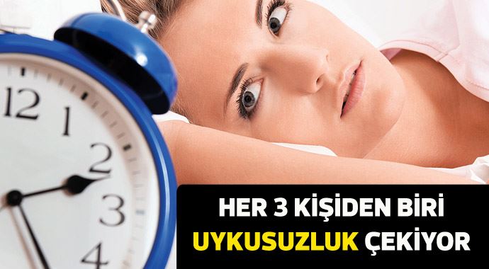 Her 3 kişiden biri uykusuzluk çekiyor Her 3 kişiden biri uykusuzluk çekiyor