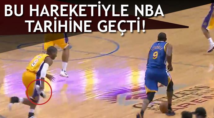 Bu hareketiyle NBA tarihine geçti! Bu hareketiyle NBA tarihine geçti!