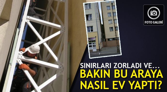İnanamayacaksınız! İşte dünyanın en dar evi İnanamayacaksınız! İşte dünyanın en dar evi