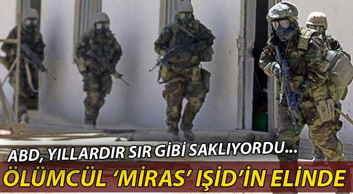 ABD'nin sır gibi sakladığı 'ölümcül miras' IŞİD'in elinde ABD'nin sır gibi sakladığı 'ölümcül miras' IŞİD'in elinde