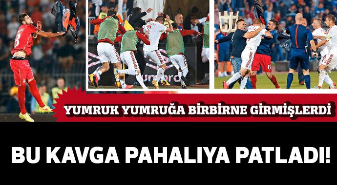 Yumruk yumruğa birbirlerine girmişlerdi, bu kavga pahalıya patladı!