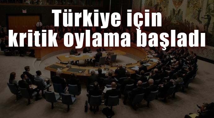 Türkiye için kritik oylama başladı Türkiye için kritik oylama başladı