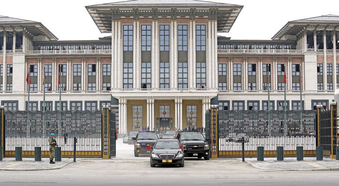Erdoğan Ak Saray'da