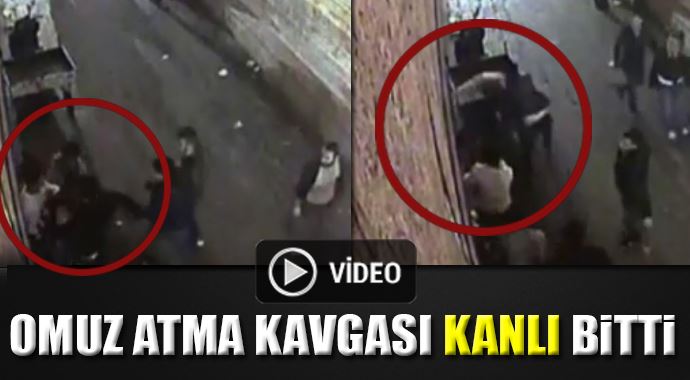 Ölümle sonuçlanan kavga kamerada