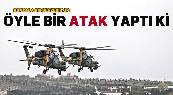 Dünyada bir benzeri yok! TAİ öyle bir atak yaptı ki Dünyada bir benzeri yok! TAİ öyle bir atak yaptı ki