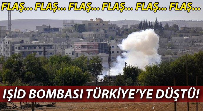 IŞİD mermileri Türkiye'ye düştü, misliyle cevap verildi IŞİD mermileri Türkiye'ye düştü, misliyle cevap verildi