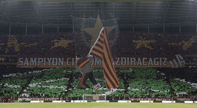 Arena&#039;da Fenerbahçe&#039;yi kızdıracak koreografi