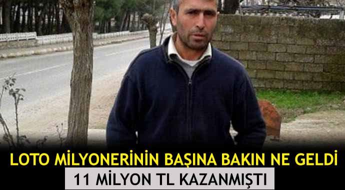 Süper Loto milyonerinin başına bakın ne geldi Süper Loto milyonerinin başına bakın ne geldi