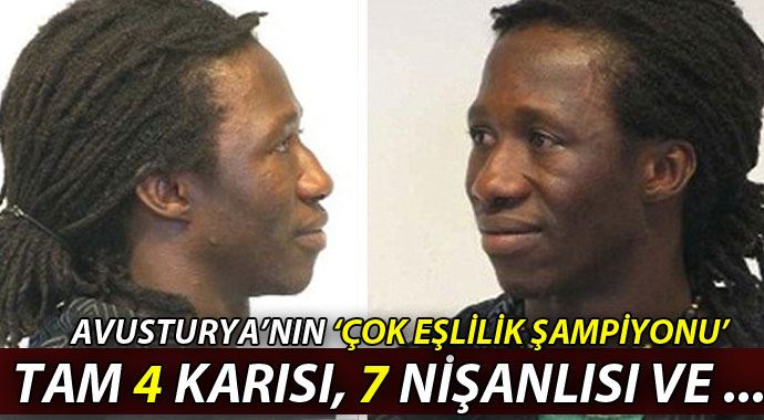 Avusturya'nın çok eşlilik rekorunu kırdı Avusturya'nın çok eşlilik rekorunu kırdı