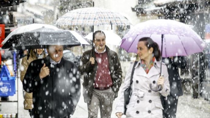 Türkiye için kar yağışı ve soğuk hava uyarısı Türkiye için kar yağışı ve soğuk hava uyarısı