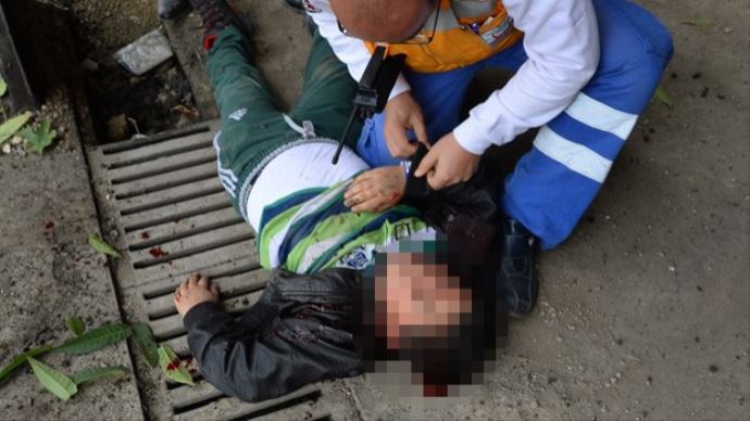 Ankara&#039;daki yarışta yürek yakan kaza