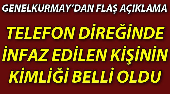Telefon direğinde kurşuna dizilen kişi köy korucusu çıktı Telefon direğinde kurşuna dizilen kişi köy korucusu çıktı