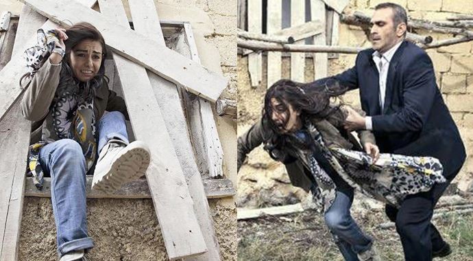Özlem Yılmaz'ın zor anları Özlem Yılmaz'ın zor anları