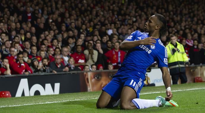 Drogba, Chelsea'de başarısını sürdürüyor Drogba, Chelsea'de başarısını sürdürüyor
